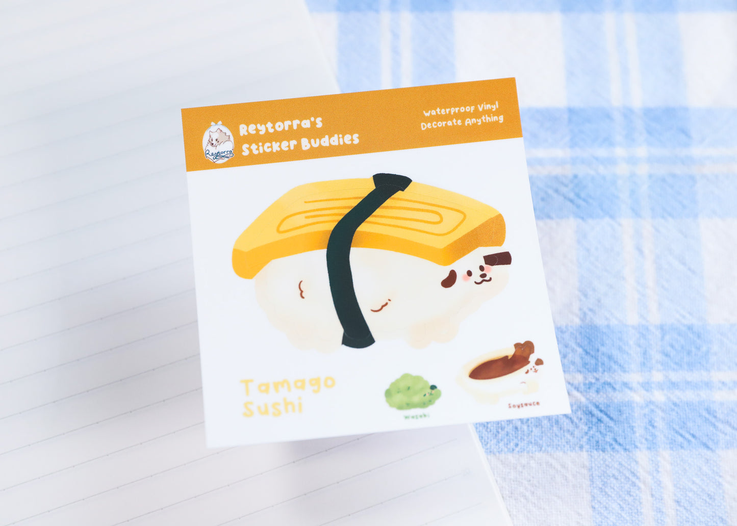 Tamago Sushi Sticker Buddy