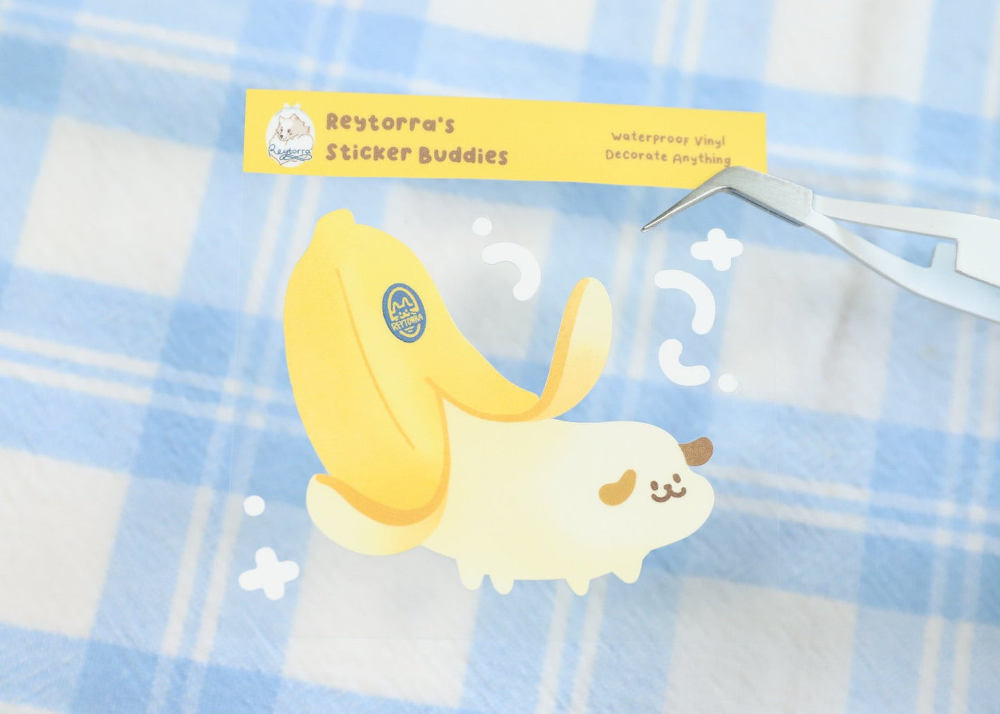 Banana Pup Sticker Buddy