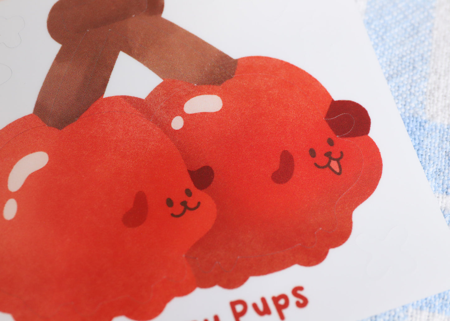 Cherry Pup Sticker Buddy