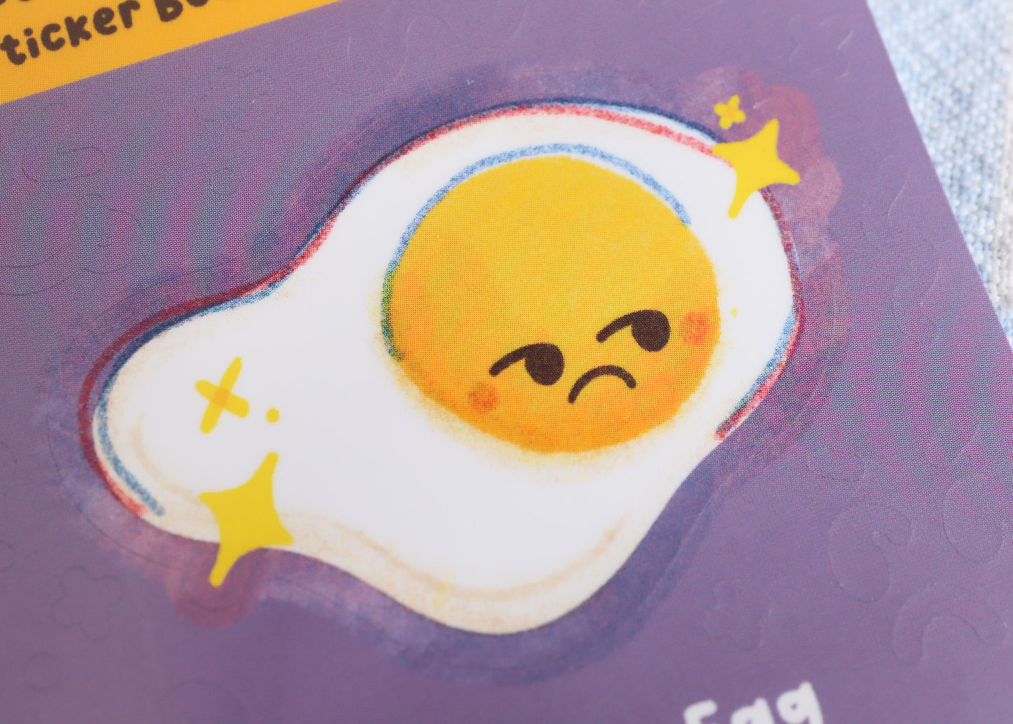 Side Eye Egg Sticker Buddy