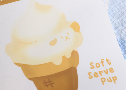 Softserve Sticker Buddy