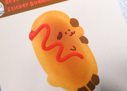 Corndog Sticker Buddy