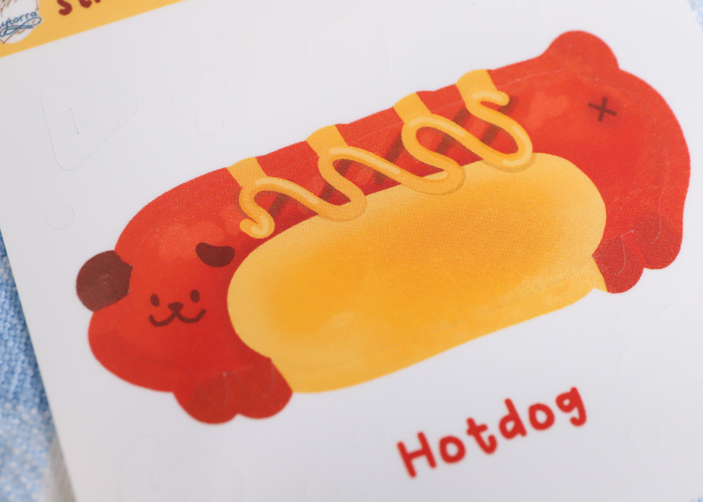 Hotdog Sticker Buddy