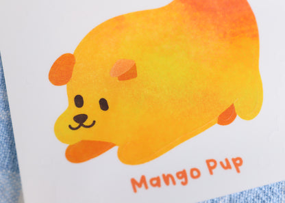 Mango Pup Sticker Buddy