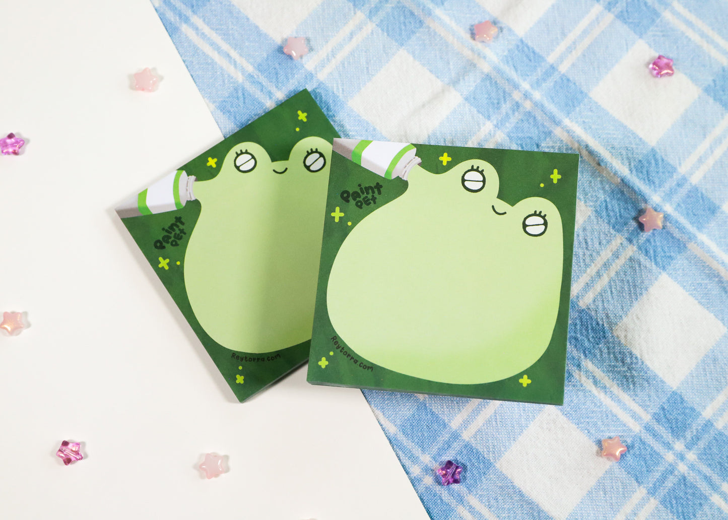 Frog Paint Pet Sticky Notes