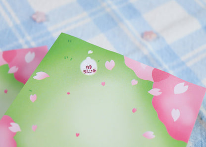 Sakura Garden Sticky Notes