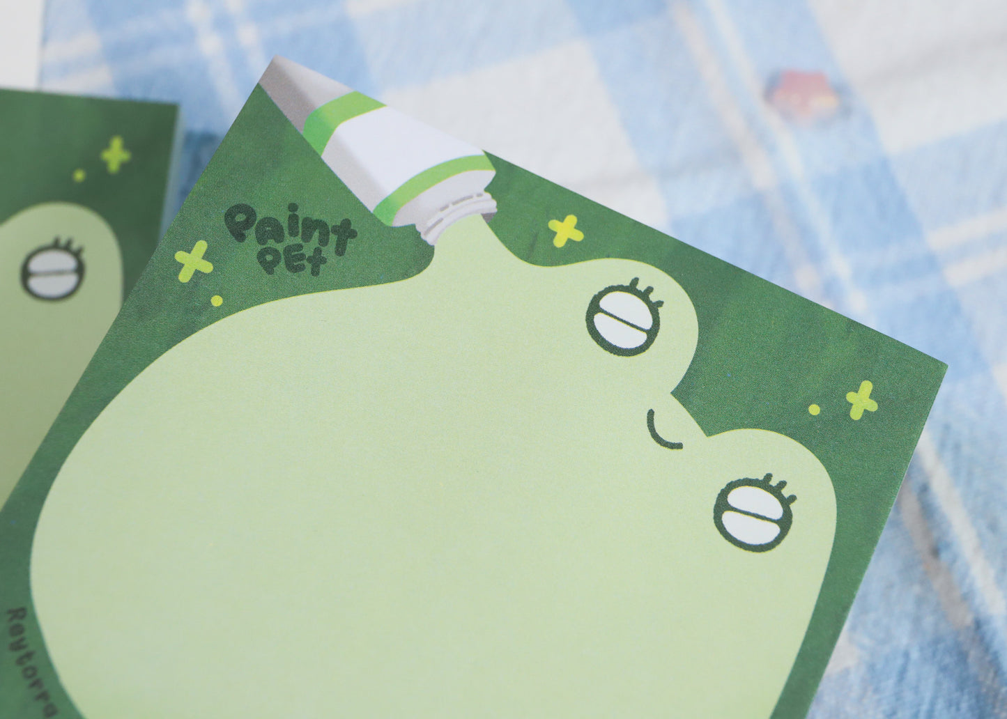 Frog Paint Pet Sticky Notes