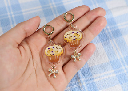 Muffin Cat Earrings