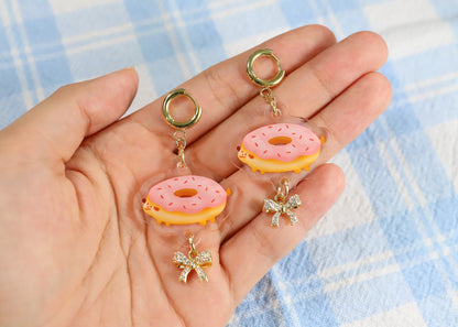 Doughnut Pup Earrings