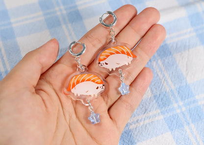 Salmon Sushi Earrings