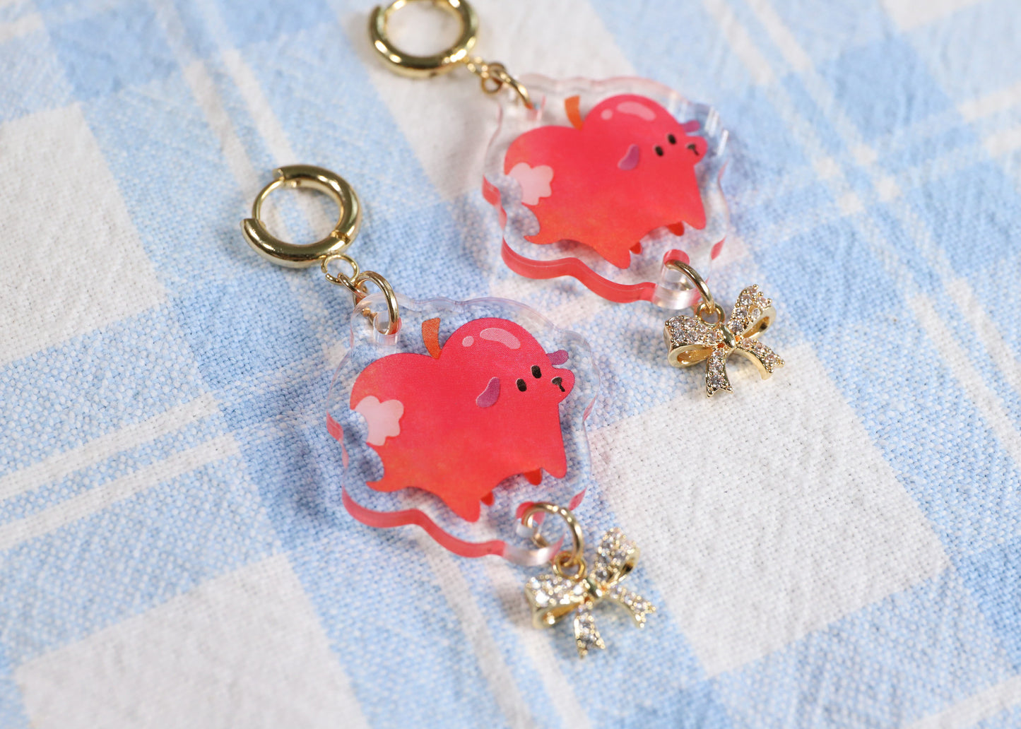 Apple Pup Earrings