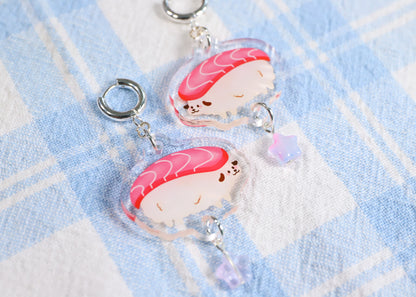 Tuna Sushi Earrings