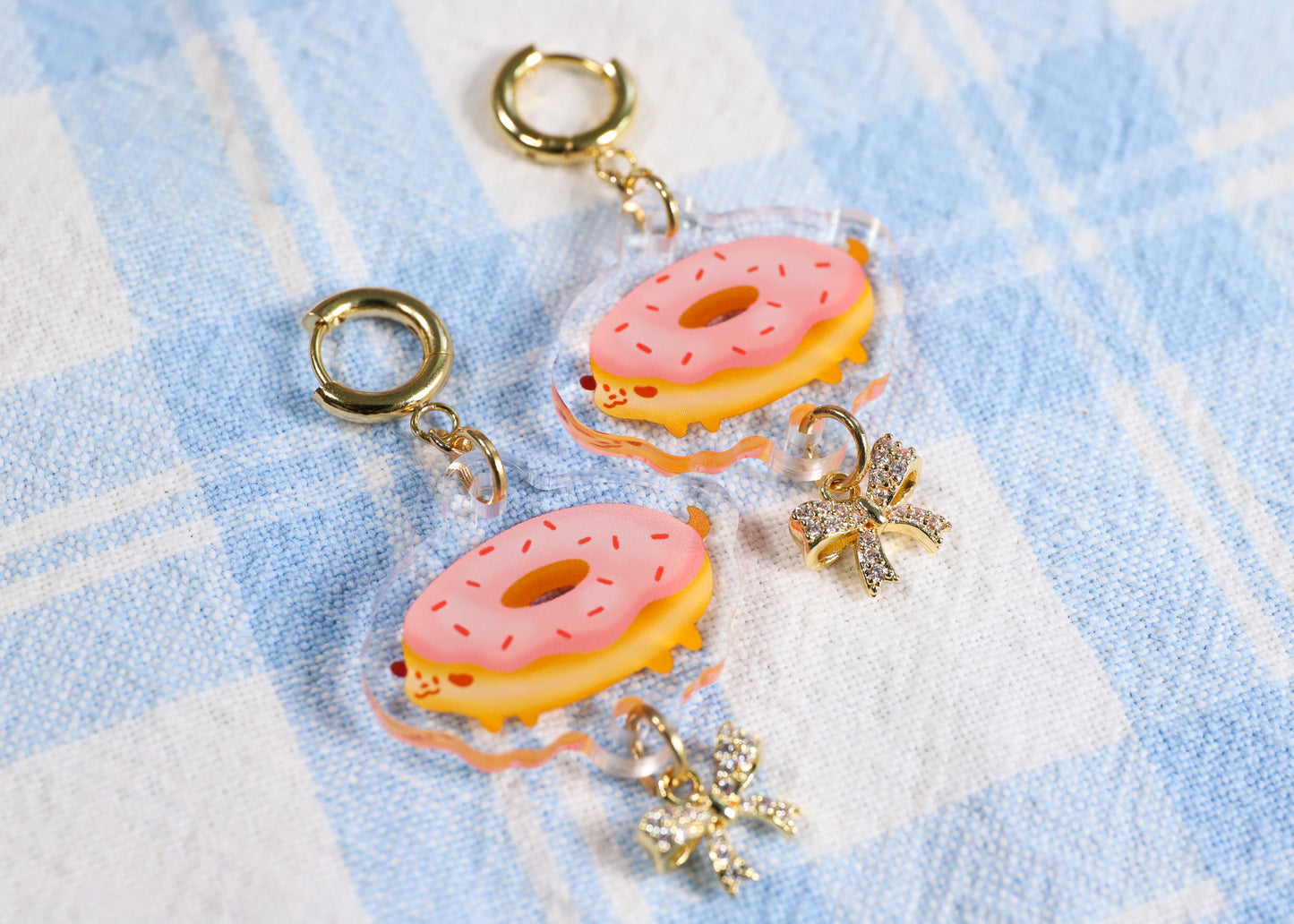 Doughnut Pup Earrings