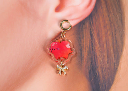 Apple Pup Earrings