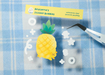 Pineapple Pup Sticker Buddy