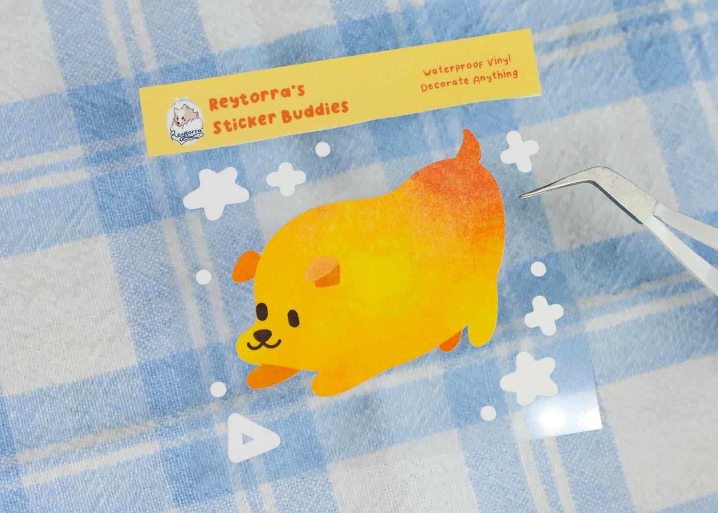 Mango Pup Sticker Buddy