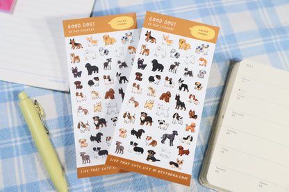 Good Dogs Sticker Sheet