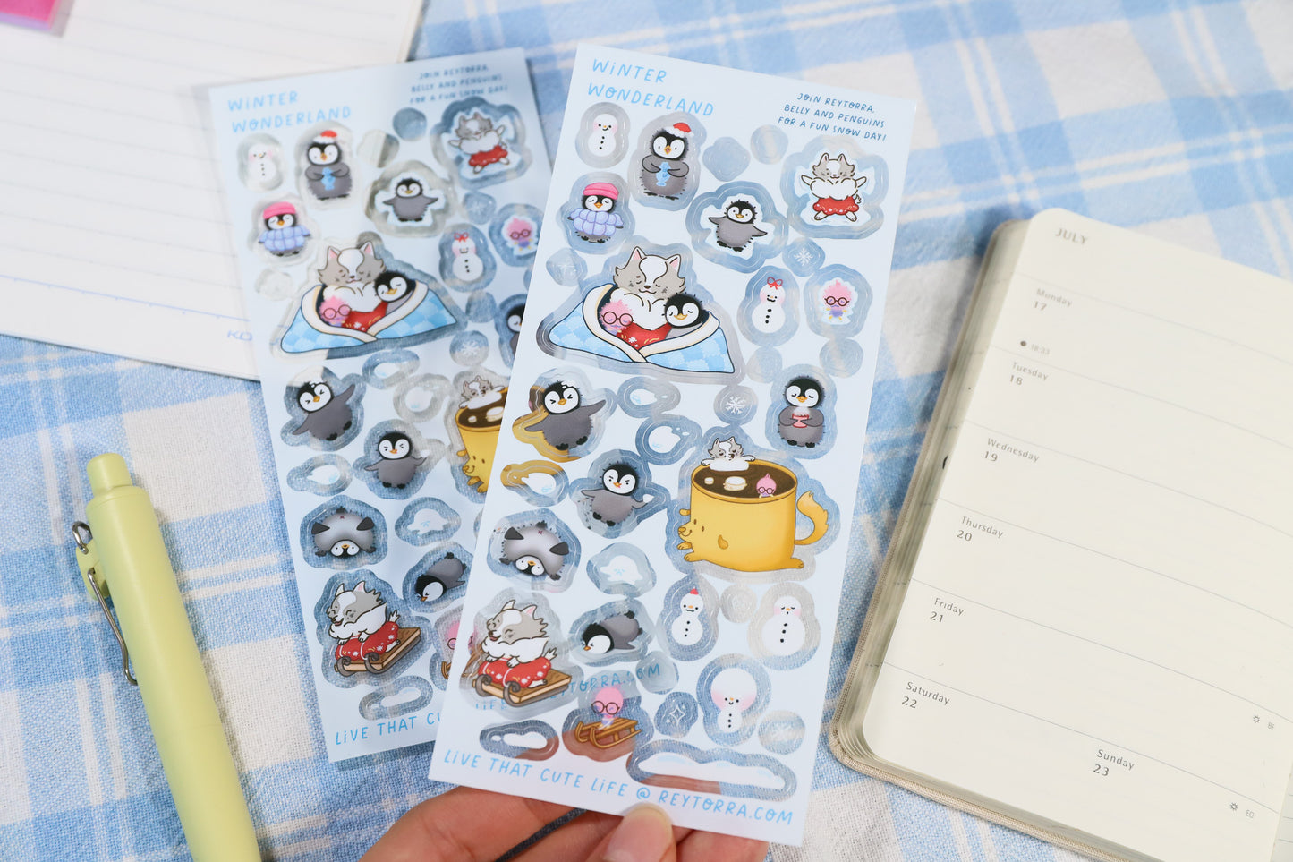 Winter Wonderland Sticker Sheet