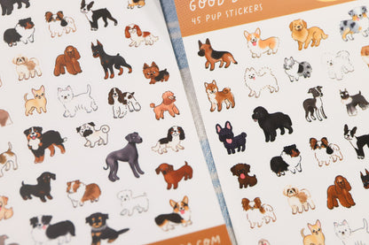 Good Dogs Sticker Sheet