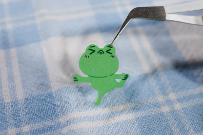 Gym Frogs Sticker Sheet