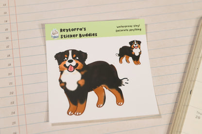 Bernese Mountain Dog Sticker Buddy