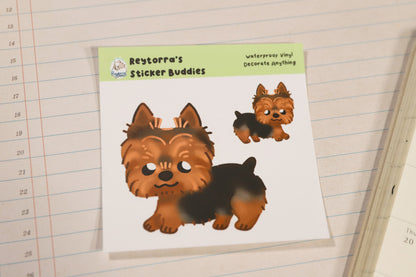 Yorkshire Terrier Sticker Buddy