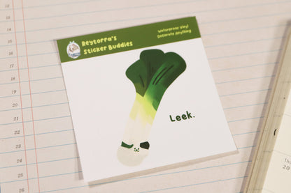 Leek Sticker Buddy