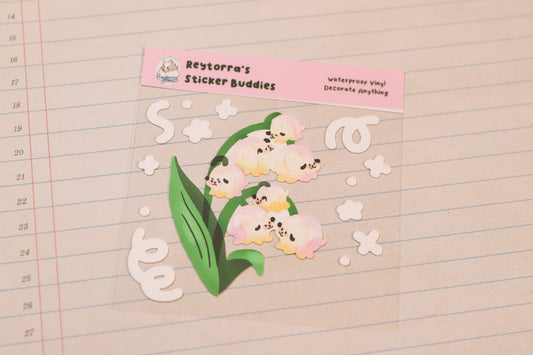 Lily of The Valley Sticker Buddy