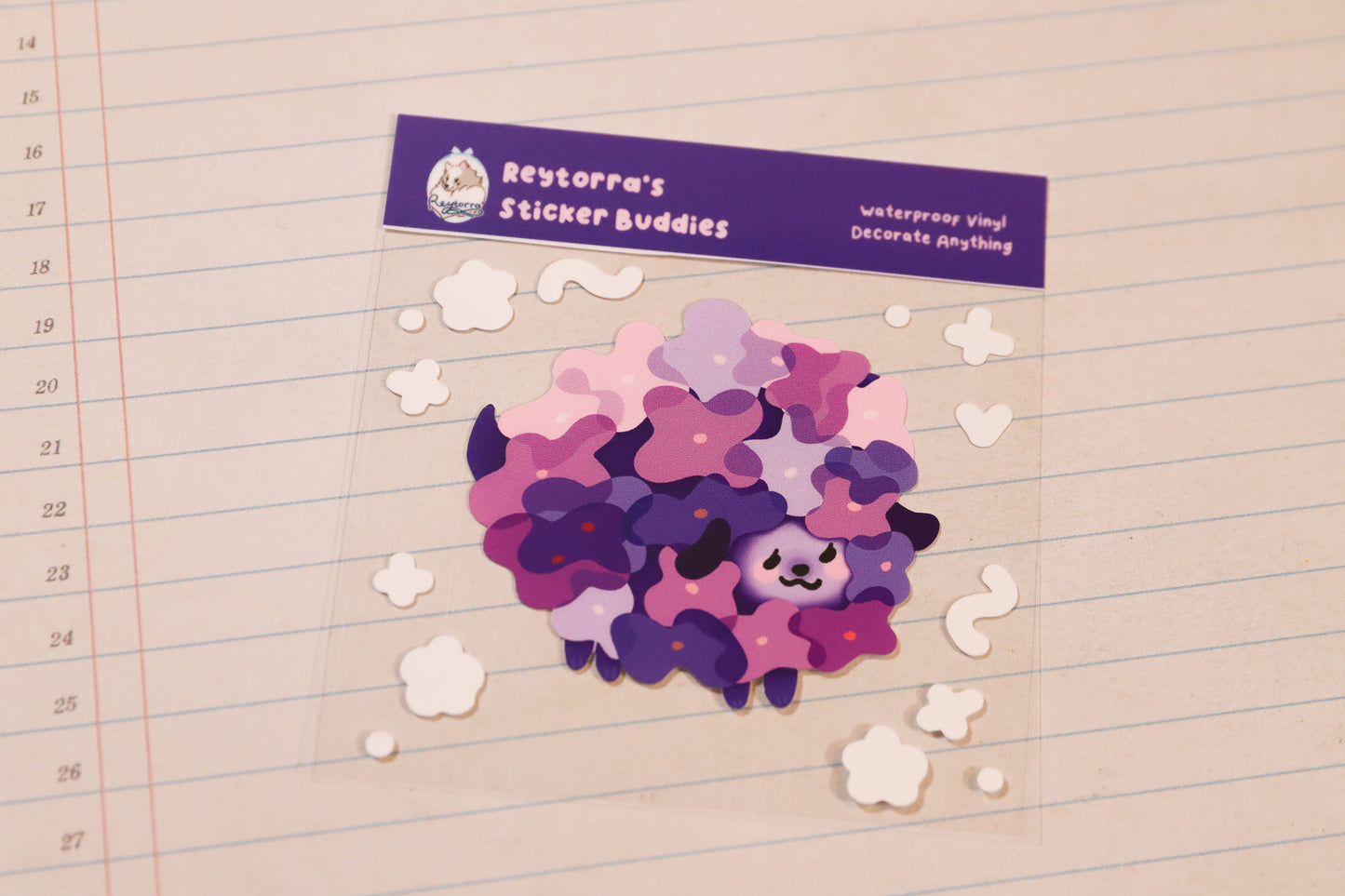 Hydrangea Sticker Buddy