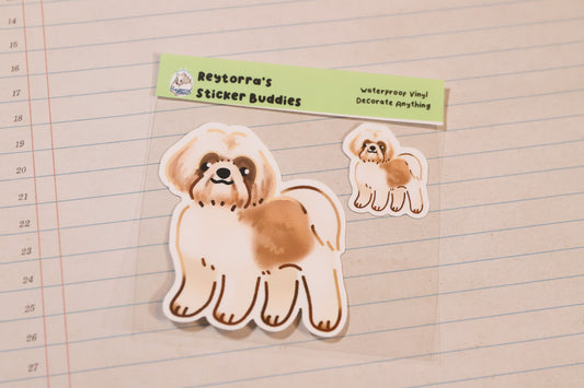 Havanese Sticker Buddy