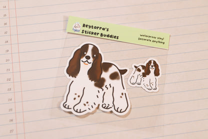 Springer Spaniel Sticker Buddy