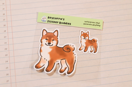 Shiba Inu Sticker Buddy