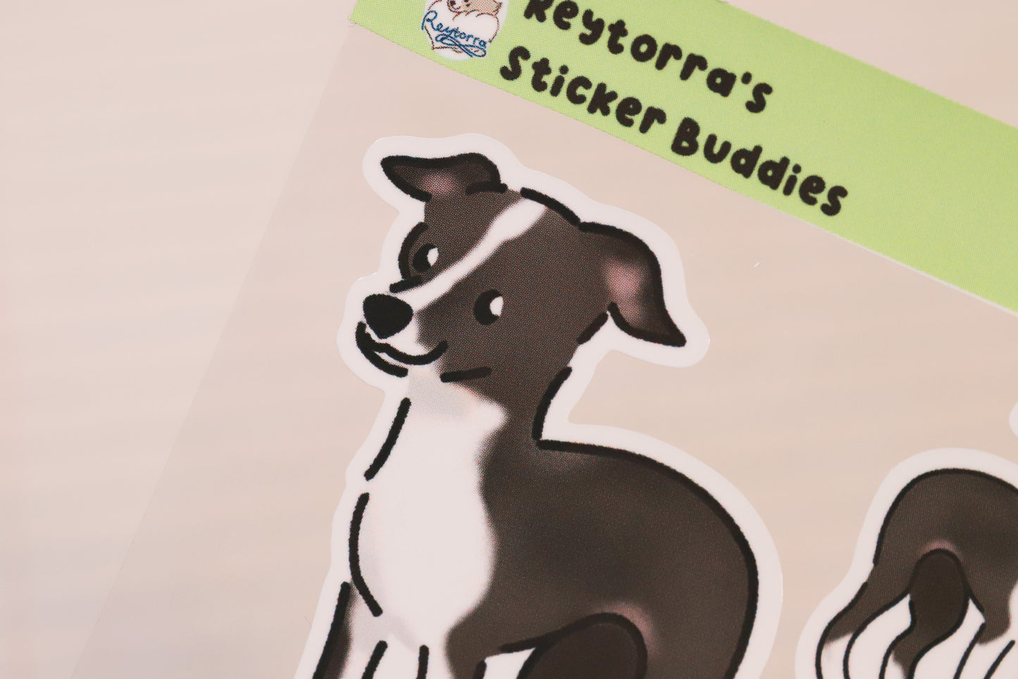 Greyhound Sticker Buddy