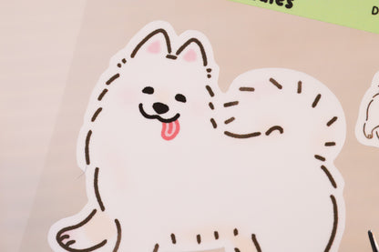 Samoyed Sticker Buddy