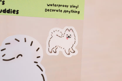 Samoyed Sticker Buddy