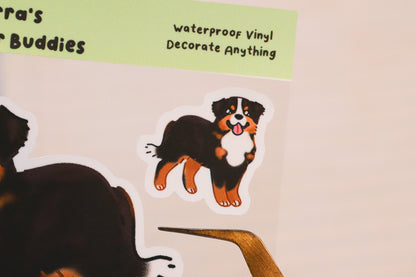 Bernese Mountain Dog Sticker Buddy