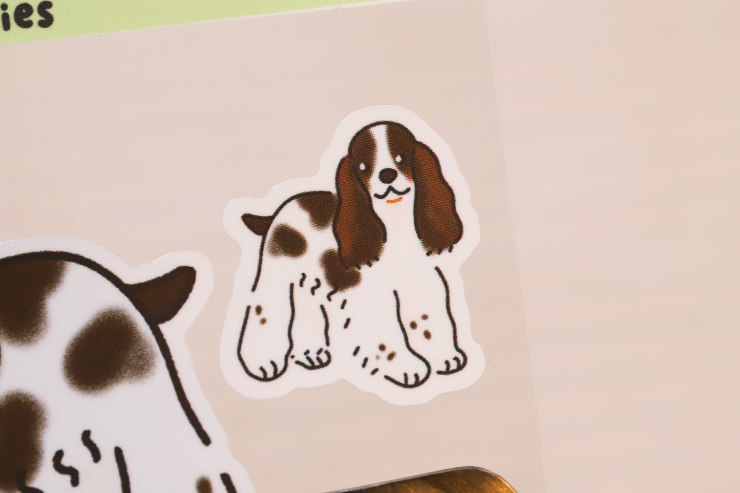 Springer Spaniel Sticker Buddy