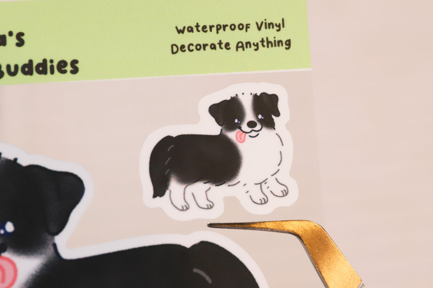 Boarder Collie Sticker Buddy