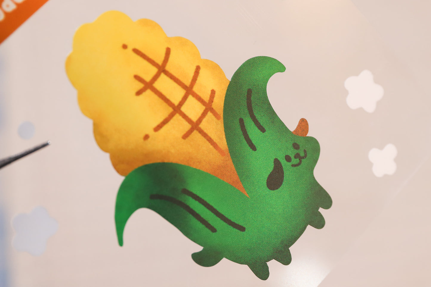 Corn Dog Sticker Buddy