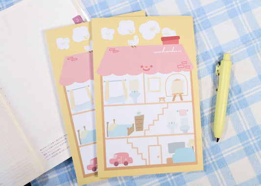 Little House Daily Planner Notepad