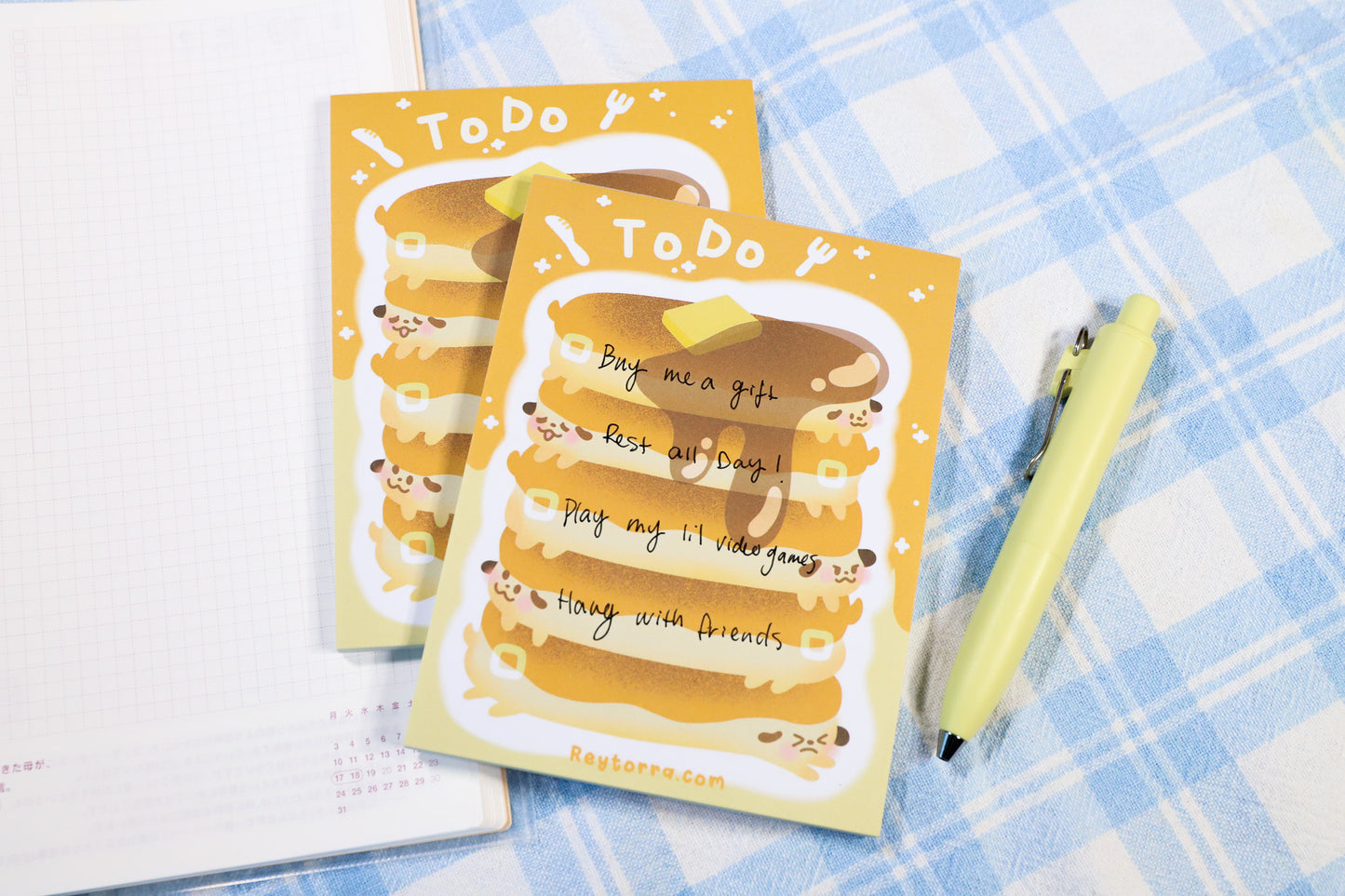 Pancake Todo Memo Notes