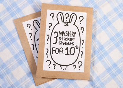 Mystery Sticker Sheet Bundle