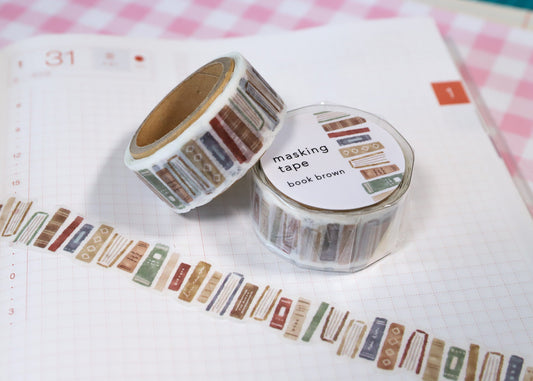 Stacked Books Washi Tape - Japan 🇯🇵 - Travel Lab