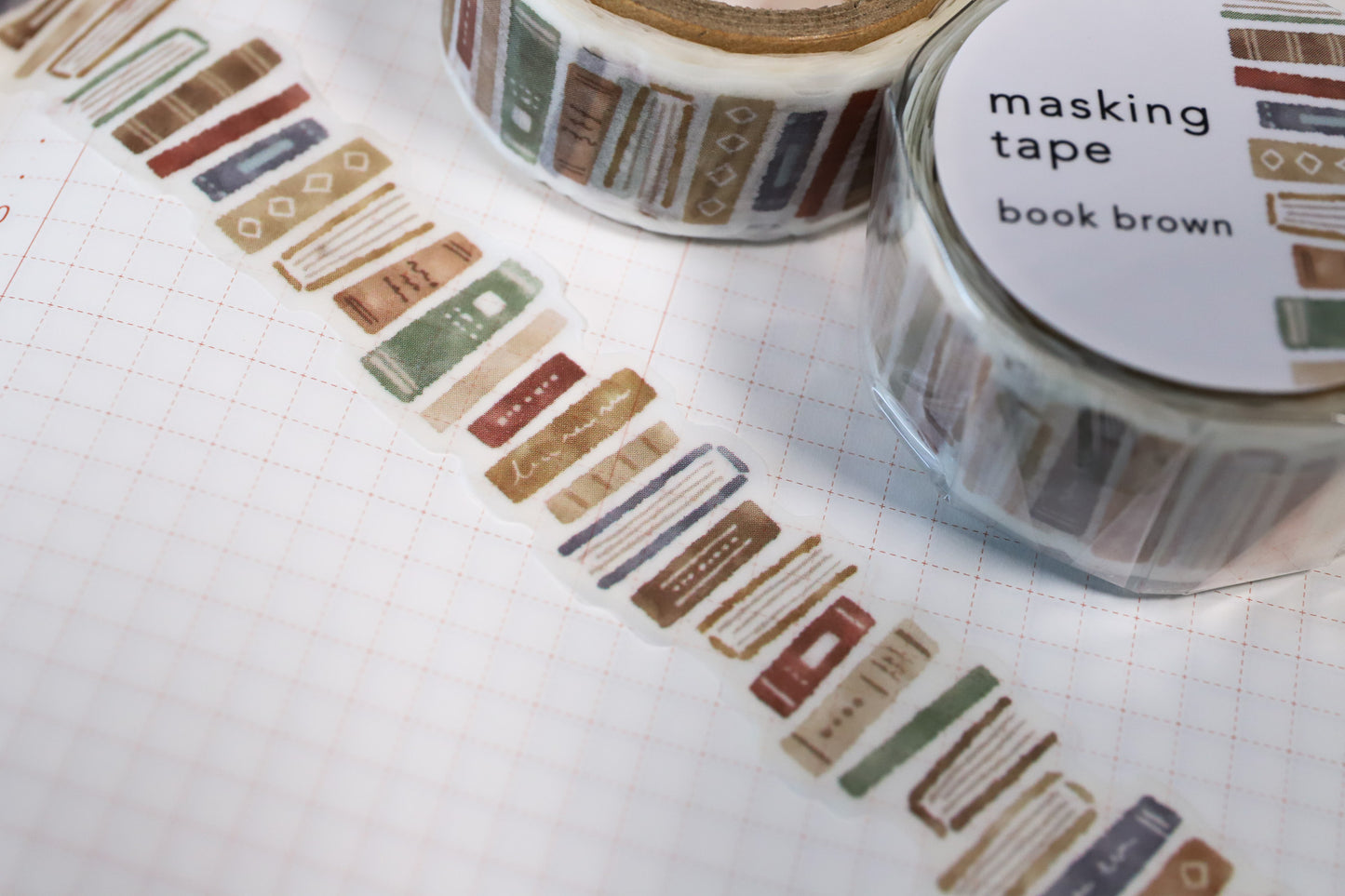 Stacked Books Washi Tape - Japan 🇯🇵 - Travel Lab