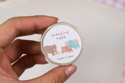 Bear Family Washi  Tape - Japan 🇯🇵 - Travel Lab