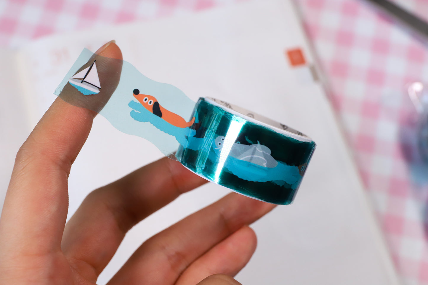 Swimming Animals Washi  Tape - Japan 🇯🇵 - Travel Lab