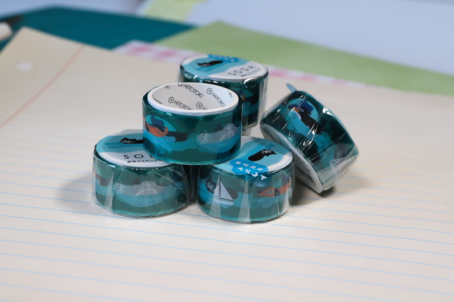 Swimming Animals Washi  Tape - Japan 🇯🇵 - Travel Lab