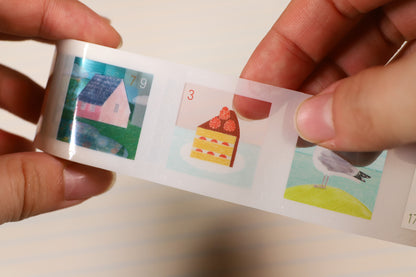 Stamp Tape Stickers - Japan 🇯🇵 - Travel Lab