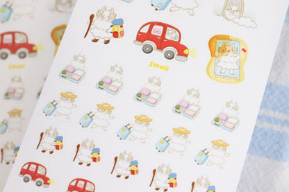 Travel Tracker Stickers