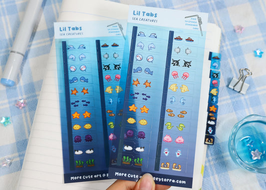 Sea Creatures Lil Tabs